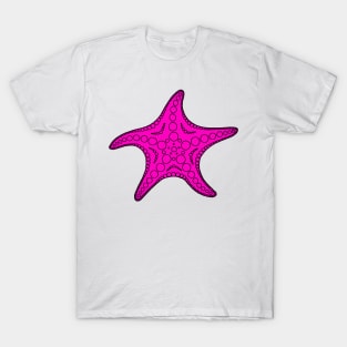 Starfish (black/pink) T-Shirt